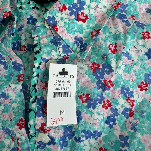 Talbots cotton button down - Picture 3 of 5